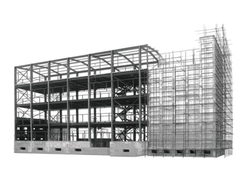 کارخانه آرد میلز ساختمانی فولاد چند طبقه